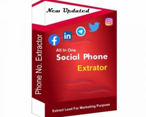 social ohone extractor